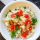 vegetarische recepten met seizoensgroenten in januari: pasta met knolselderij