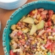 Vegetarische recepten met seizoensgroenten in augustus: Mexicaanse salade