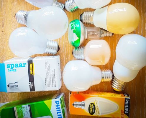 20 tips voor een duurzamer wonen in een huurhuis: led lampen