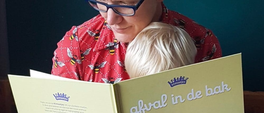 Kinderboek Afval in de bak