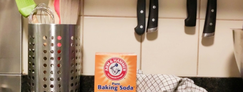 Schoonmaken met baking soda in de keuken