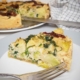 Quiche met romanesco prei en spinazie 495x400