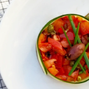 Recept tomatentartaar met paprika