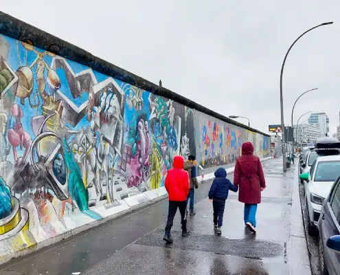de Berlijnse muur duurzame citytrip Berlijn met kinderen