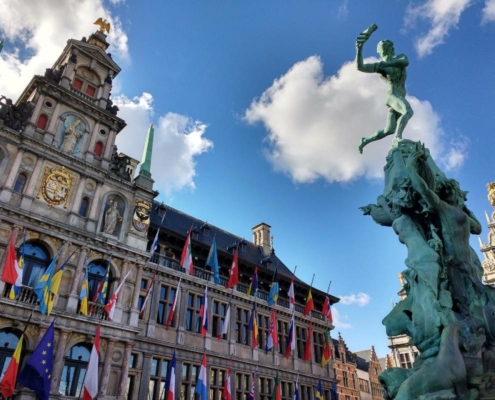 Citytrip treinreizen in Europa naar Antwerpen