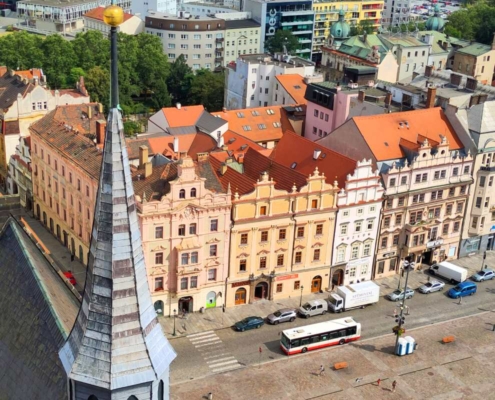 duurzame roadtrip door Tsjechië met kinderenPilsen