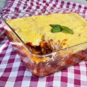 vegan aubergine lasagne