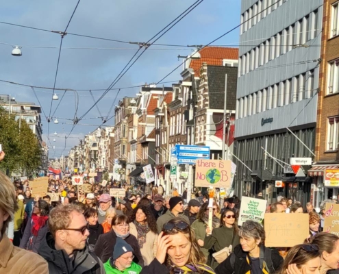 duurzaam vrijwilligerswerk klimaatprotest