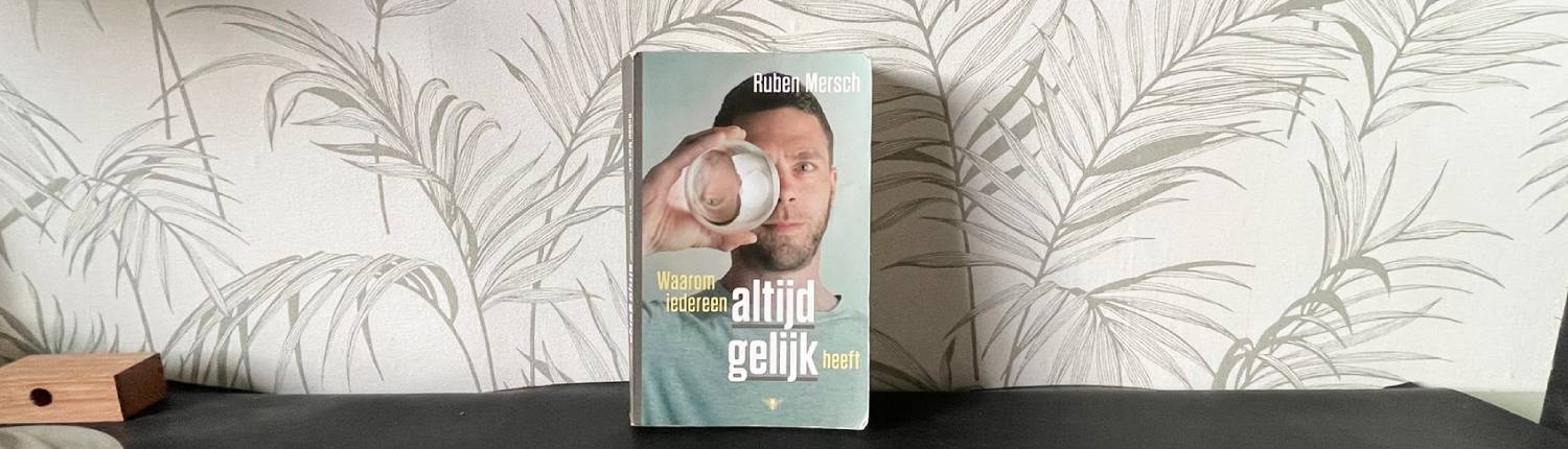 boek review waarom iedereen altijd gelijk heeft