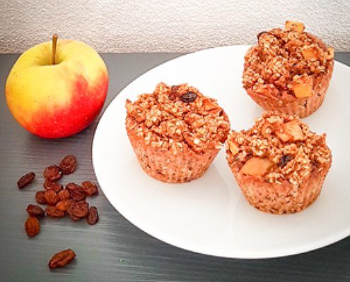 deze muffins maak je met lijnzaad als plantaardige eivervanger