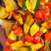 eenvoudige vegetarische ratatouille recept