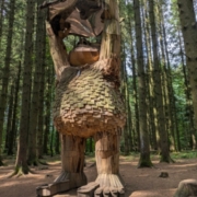 silkeborg denemarken met kinderen thomas dambo