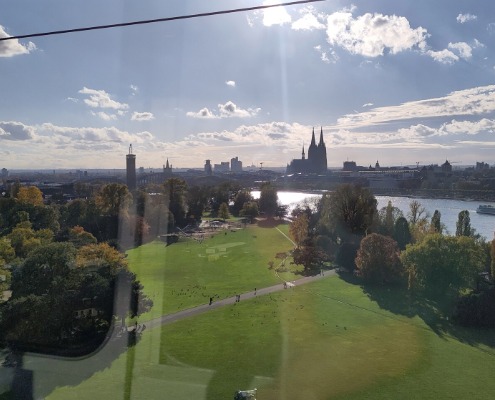 citytrip keulen trein seilbahn