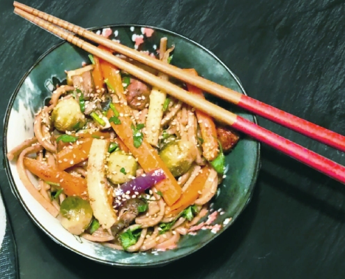 noedels met wintergroenten vezelrijke fibermaxxing recepten