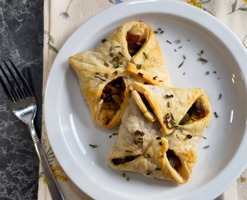 prei in bladerdeeg prei in bladerdeeg vegan vegetarisch kerstmenu