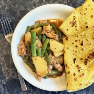 vegetarische roti recept