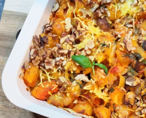 pasta pompoensaus recept