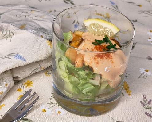 vegan garnalencocktail plantaardig