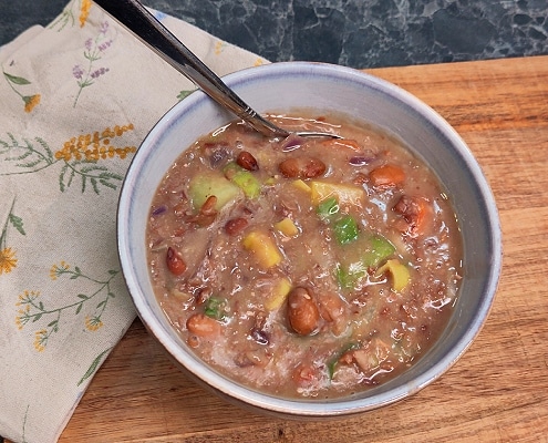 heerlijke bruine bonensoep