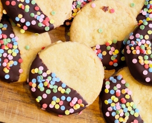 koekjes met chocolade maken