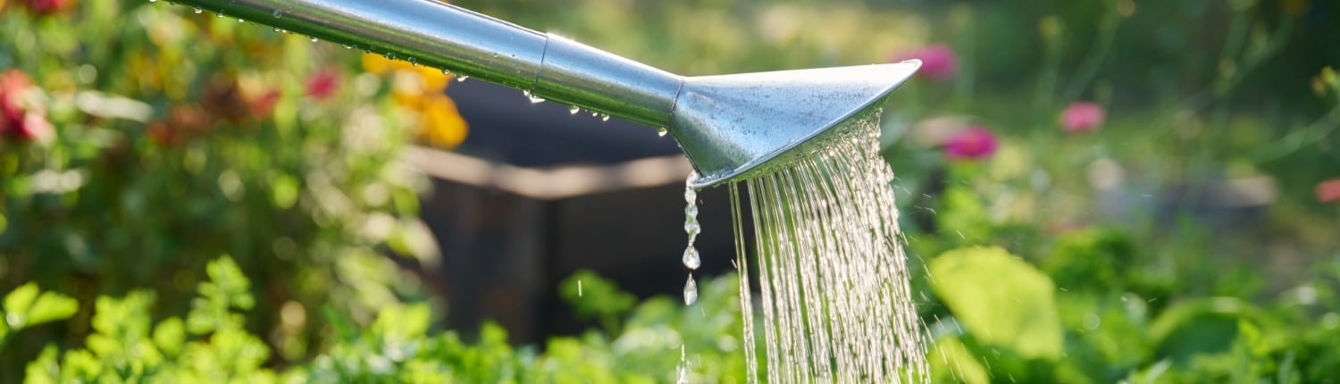 Waterbesparing in de tuin