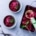frambozen sorbet met pistache